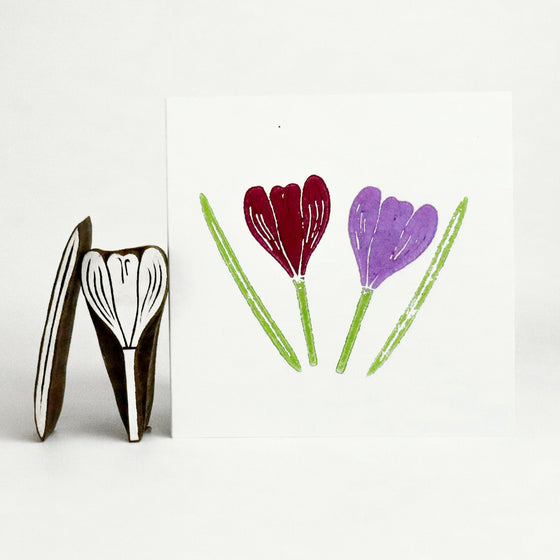 The Crafty Lass - Crocus & Leaf