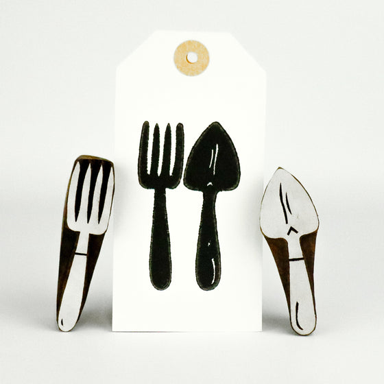 The Crafty Lass - Fork and Trowel