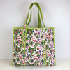 Block Print Large Tote Bag – Quilted Cotton Everyday Shopper