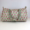(drop 2)Block Print Medium Duffel Bag – Quilted Cotton Gym & Travel Bag