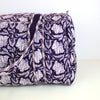 Block Print Medium Duffel Bag – Quilted Cotton Gym & Travel Bag