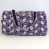 Block Print Medium Duffel Bag – Quilted Cotton Gym & Travel Bag