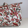 Block Print Medium Duffel Bag – Quilted Cotton Gym & Travel Bag