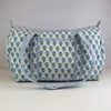 Block Print Medium Duffel Bag – Quilted Cotton Gym & Travel Bag