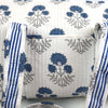 Block Print Medium Duffel Bag – Quilted Cotton Travel Bag with Adjustable Strap