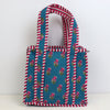 Block Print Mini Tote Bag – Quilted Cotton Lunch Bag Style