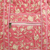 Block Print Medium Tote Bag With Zip – Quilted Cotton Everyday Bag with Zip