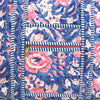 Block Print Medium Tote Bag – Quilted Cotton Everyday Bag with Zip