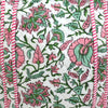 Block Print Medium Tote Bag With Zip – Quilted Cotton Everyday Bag