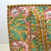 Block Print Large Tote Bag With Zip – Quilted Cotton Everyday Bag