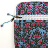 Block Print Padded Laptop Case – Quilted Cotton Sleeve