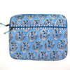 Block Print Padded Laptop Case – Quilted Cotton Sleeve