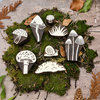The Crafty Lass- Forest Mushroom