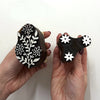 The Block Print Club- March Traditional Indian Two-Part Handle Block Stationary