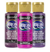 Acrylic Paints- Pink & Purples