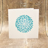 Indian Wooden Printing Block - Dahlia Pompon