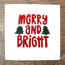  Merry and Bright Festive Text
