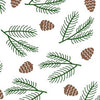 The Block Print Club- September Pinecone and Fern Stationary