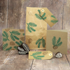 The Block Print Club- September Pinecone and Fern Stationary