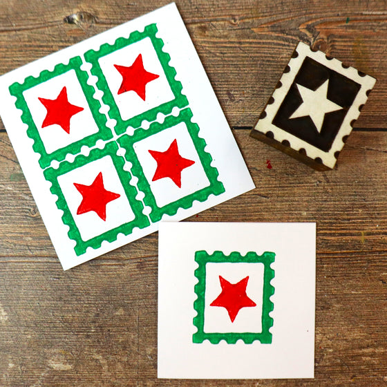 Festive Star Stamp