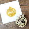 Starry Jolly Bauble