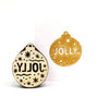 Starry Jolly Bauble