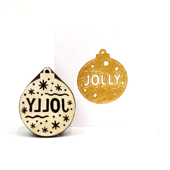 Starry Jolly Bauble