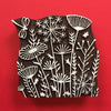 Meadow- Indian Wooden Printing Block