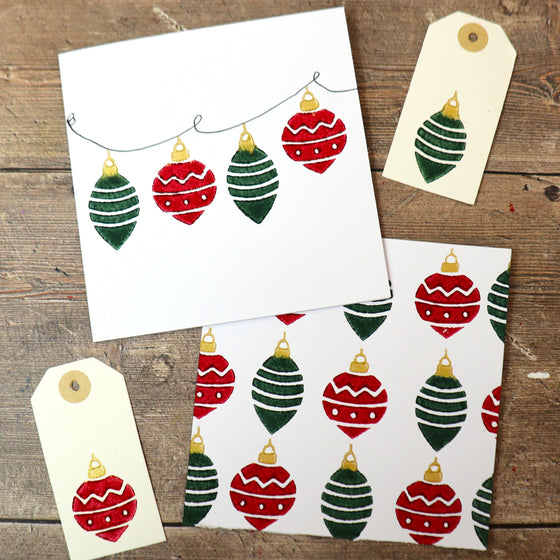 Small Patterned Bauble
