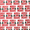 Merry and Bright Festive Text