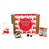 Leaping Reindeer Christmas Cards- Indian Block Printing Kit