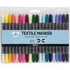 Essentials - 20 Double-ended Fabric pens - Pastels