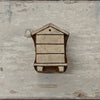 Indian Wooden Printing Block - Bee Hive - LAST CHANCE