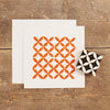 Indian Wooden Printing Block - Petal Repeat