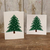 Solid Christmas Tree With Dots - Indian Printing Block