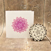 Indian Wooden Printing Block - Solid Dahlia