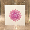 Indian Wooden Printing Block - Solid Dahlia