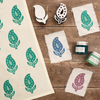The Block Print Club - January Paisley Tea Towel