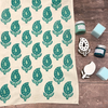 The Block Print Club - January Paisley Tea Towel