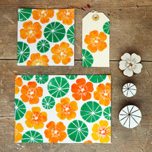  The Crafty Lass- Nasturtium & Leaves- Back Order