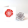 The Crafty Lass - Small Solid Rose