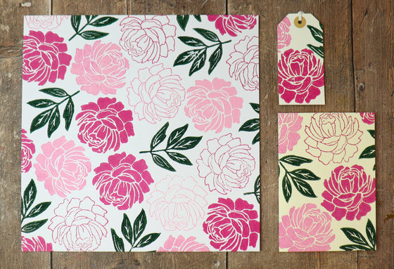 The Crafty Lass- Peony (Side-View)