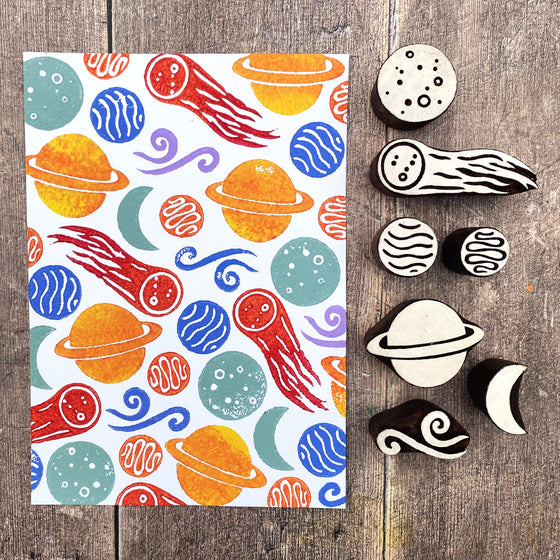 The Crafty Lass- Space & Planets Collection