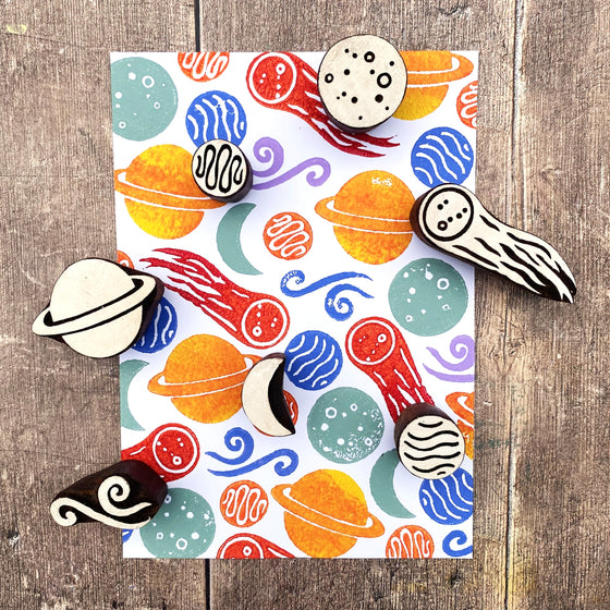 The Crafty Lass- Space & Planets Collection