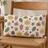 Rectangular White Cushion Cover