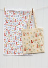 Complete Indian Block Printing Kit - Woodland Creatures