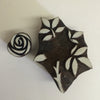 Indian Wooden Block Set - Rose & Leaf