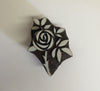 Indian Wooden Block Set - Rose & Leaf