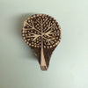 Indian Wooden Printing Block - Detailed Dotty Tree LAST CHANCE