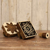 Traditional Printing Block - 3 Part Sunflower Tile